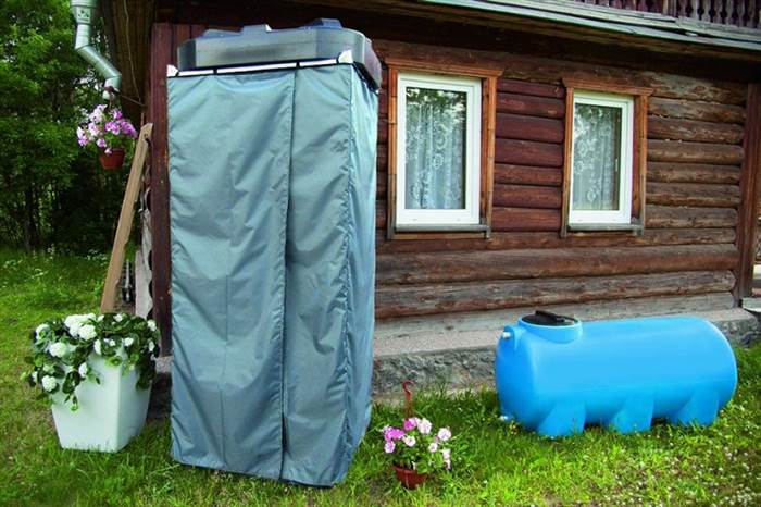 Складная Емкость Для Летнего Душа Отзывы Об отводе воды