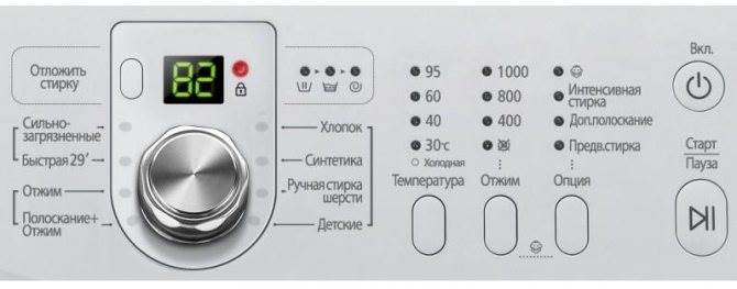 Как Сбросить Ошибку на Стиральной Машине Самсунг Проблемы с дисплеем