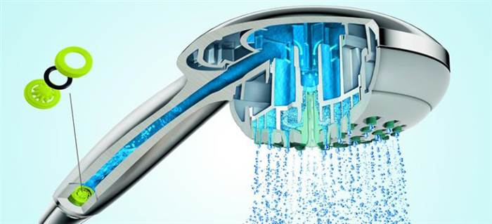 Как разобрать душевую лейку Grohe