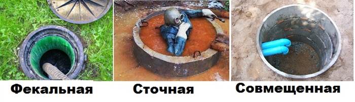 выгребная яма для дома с постоянным проживанием
