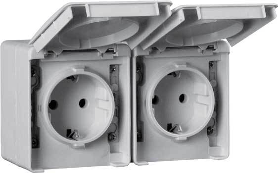 розетки с классом IP-65