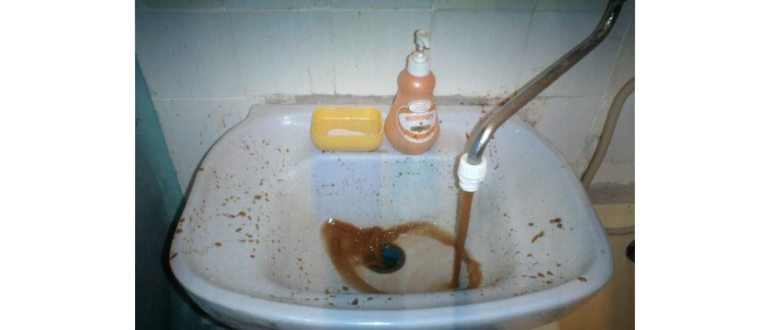 очистка водопроводных труб
