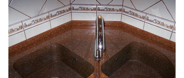 Виды угловых моек для кухни