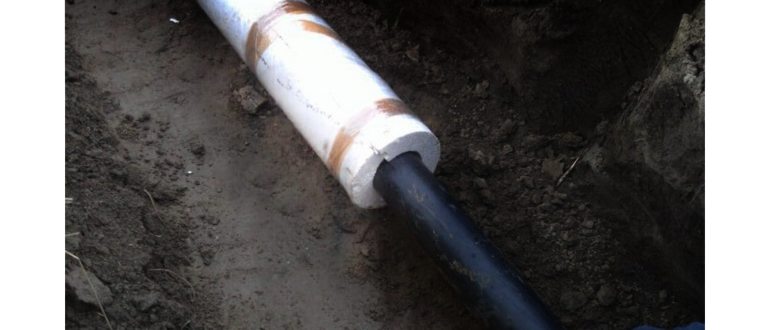 Утепляем водопроводные трубы