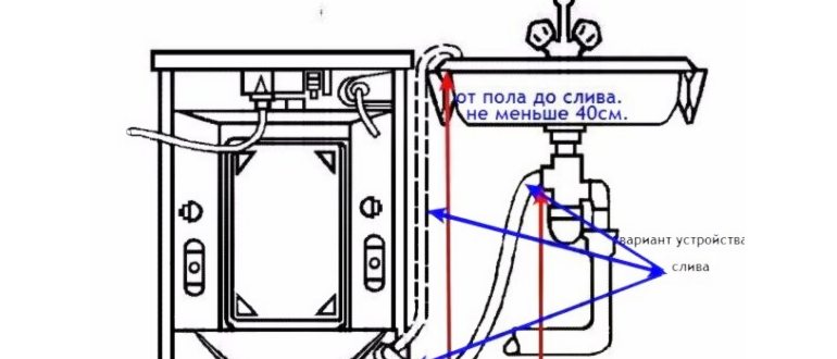 Замена датчика уровня воды