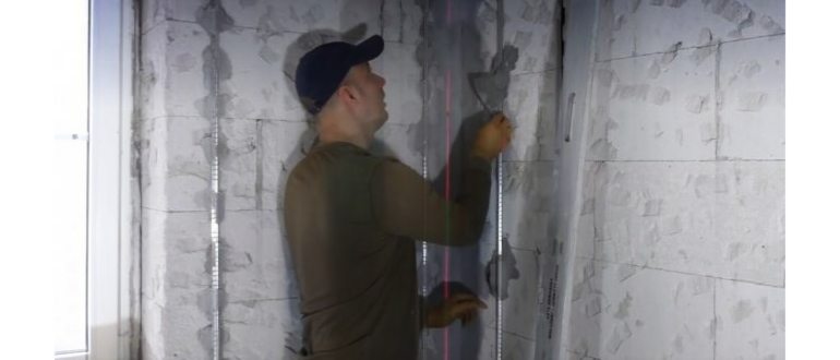 Допускаемая толщина слоя штукатурки