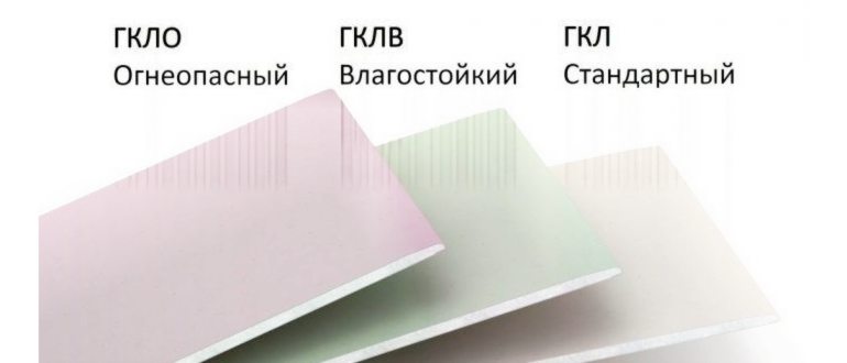 выбор гипсокартона