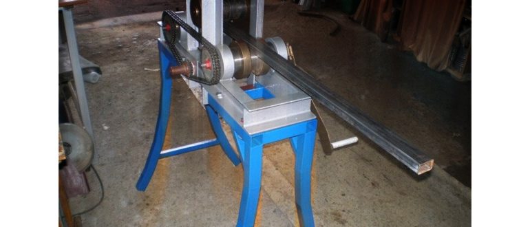 Ручной трубогиб для профильной