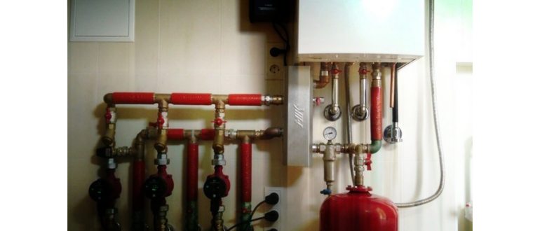 Монтаж газового котла