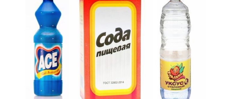 Чистка ванны уксусом
