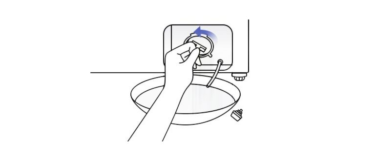 using-debris-filter-to-drain