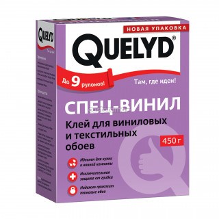 Клей для обоев Quelyd Спец-винил, 450 г